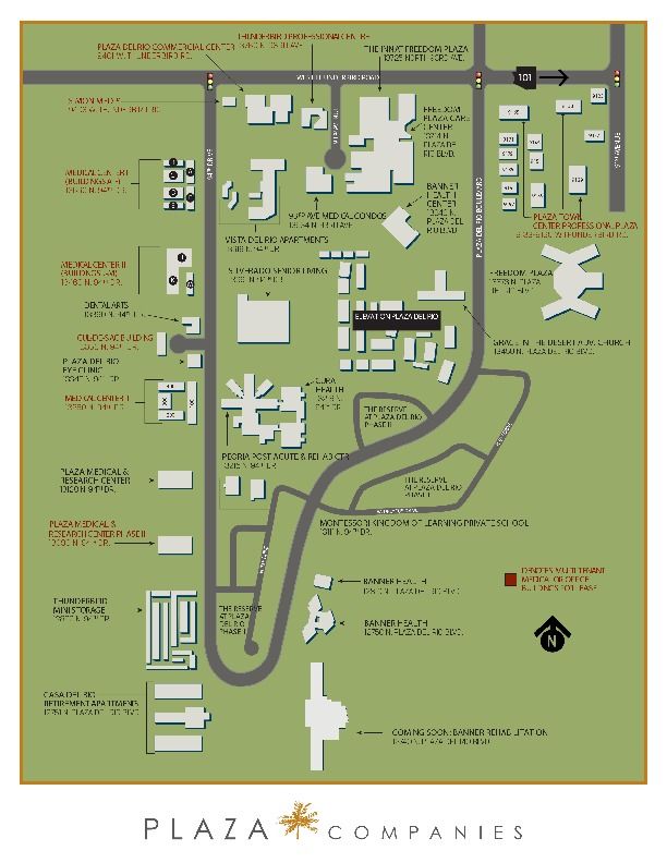 Plaza Del Rio Medical Center I, II, III: 13260-13660 North 94th Drive, Peoria, AZ 85381